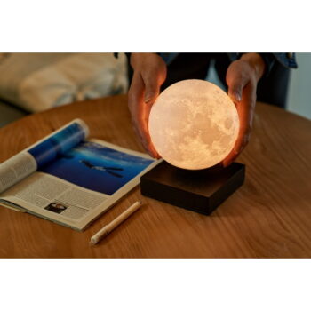 Čierna LED stolová lampa (výška  14 cm) Moon – Gingko - Image 7