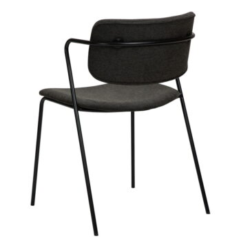 Čierna jedálenská stolička Zed – DAN-FORM Denmark - Image 4