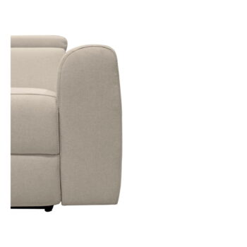 Biela pohovka z imitácie kože 216 cm Capena – Støraa - Image 5