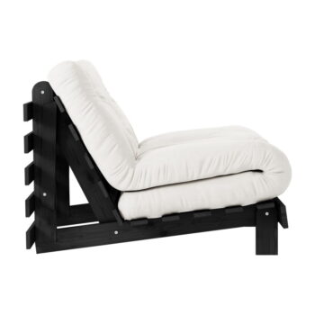 Krémovobiele kreslo Roots Black Night – Karup Design - Image 3