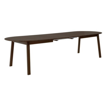Hnedý rozkladací jedálenský stôl z dubového dreva 100x220 cm Amalfi – Hammel Furniture – Obrázok 2