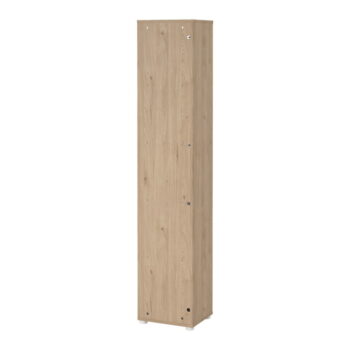 Knižnica v dekore duba v bielo-prírodnej farbe 41x205 cm Sign – Tvilum - Image 4