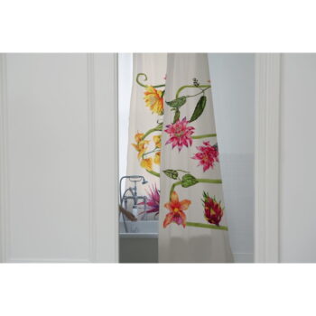 Sprchový záves Madre Selva Wild Flowers, 180 x 175 cm - Image 2
