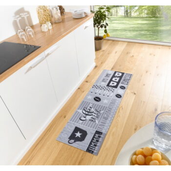 Sivý koberec behúň 50x150 cm Its Time for Espresso – Hanse Home - Image 2