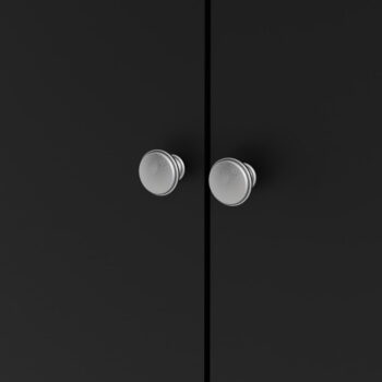 Čierna šatníková skriňa 150x199 cm Madrid – Tvilum - Image 6