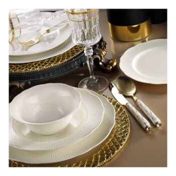 24-dielna sada tanierov z porcelánu Kutahya Golden Era – Obrázok 4