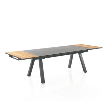 Hliníkový záhradný jedálenský stôl 100x200 cm Thilia – Tomasucci - Image 2