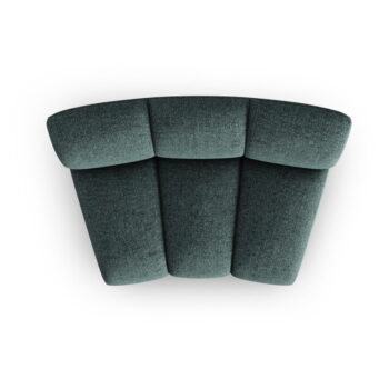Tyrkysovomodrý modul pohovky (stredový diel) Lupine – Micadoni Home - Image 3