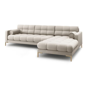 Béžová rohová pohovka (pravý roh) Bali – Cosmopolitan Design – Obrázok 3