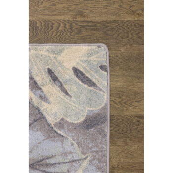 Krémovo-sivý vlnený koberec 200x300 cm Plants – Agnella – Obrázok 4
