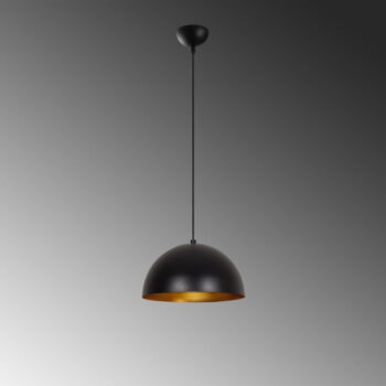 Čierne závesné svietidlo Opviq lights Silvani - Image 4