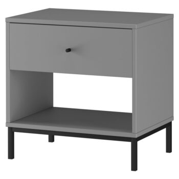 Sivý nočný stolík Celine – Støraa - Image 5