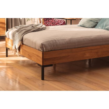 Dvojlôžková posteľ z dubového dreva 180x200 cm Abies 2 - The Beds – Obrázok 8