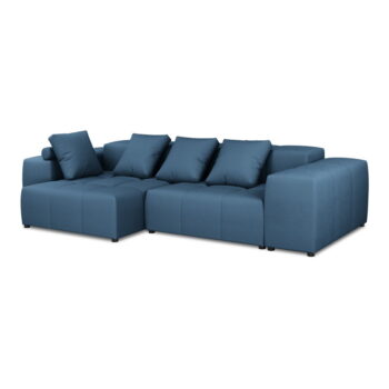 Modrá rohová pohovka (variabilná) Rome - Cosmopolitan Design - Image 3