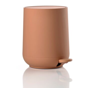 Oranžový nášľapný plastový odpadkový kôš 3 l Nova One – Zone - Image 6