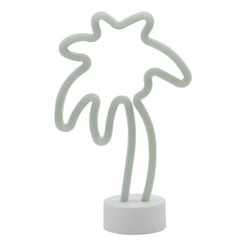 Biela neónová svetelná dekorácia Palm – Hilight – Obrázok 2