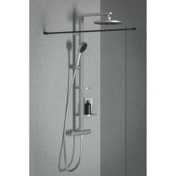 Kovová sprchová súprava v matne striebornej farbe 111 cm ALU+ – Ideal Standard - Image 7