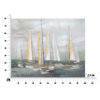 Obraz 100x80 cm Gold Boat - Mauro Ferretti – Obrázok 6