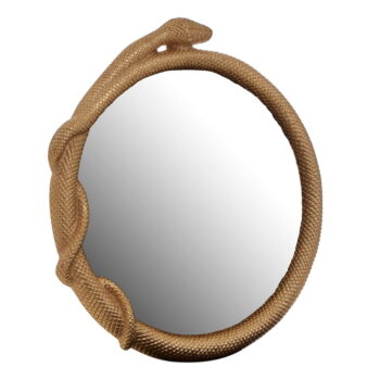 Nástenné zrkadlo ø 36 cm Serpent – Premier Housewares - Image 4