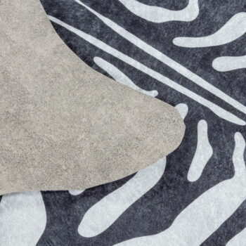 Čierno-biela syntetická koža 100x135 cm Etosha – Ayyildiz Carpets - Image 4