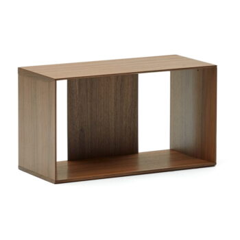 Modulárny policový systém v dekore orecha v prírodnej farbe 67x38 cm Litto – Kave Home – Obrázok 2