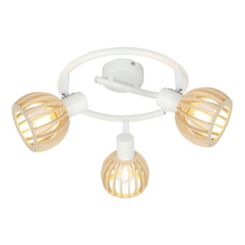 Stropné svietidlo v bielo-prírodnej farbe ø 10 cm Atarri – Candellux Lighting