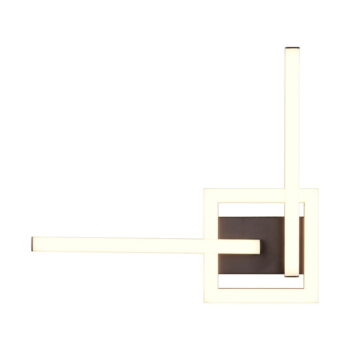 Čierne LED stropné svietidlo 16x54 cm Viale – Trio - Image 5