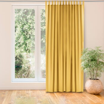 Záves v horčicovej farbe 220x245 cm Carmena - Homede – Obrázok 2