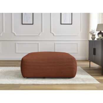 Menčestrová podnožka v tehlovej farbe Lucien – Bobochic Paris - Image 4