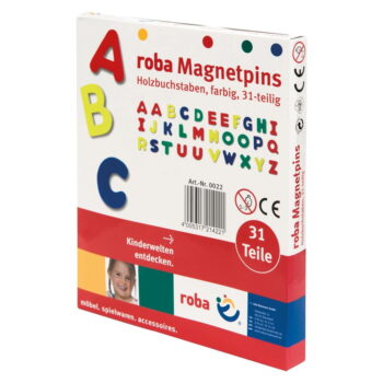 Súprava magnetiek 31 ks Alphabet – Roba - Image 5