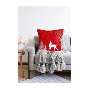 Obliečka na vankúš s vianočným motívom 43x43 cm – Mila Home - Image 3