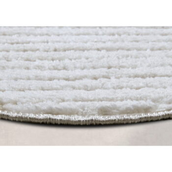 Biely okrúhly koberec ø 160 cm Panglao New York White – Elle Decoration – Obrázok 6