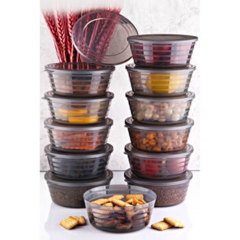 Potravinové škatuľky v súprave 12 ks – Hermia – Obrázok 2