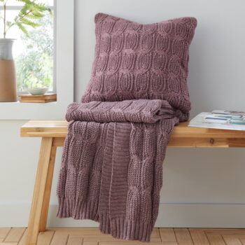 Obliečka na vankúš 45x45 cm Chunky Marl Knit – Catherine Lansfield - Image 4