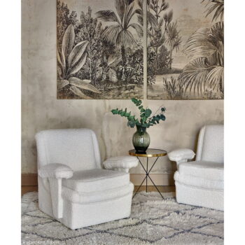 Krémový prateľný ručne tkaný vlnený koberec 200x300 cm Berber Soul – Lorena Canals - Image 5