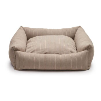 Hnedý pelech pre psov 75x75 cm Toby - Kave Home