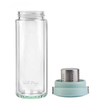 Sklenená fľaša v mentolovej farbe 350 ml Fuori – Vialli Design - Image 7