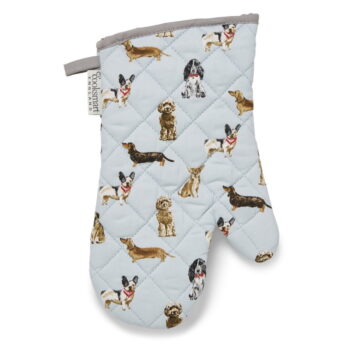 Utierky a chňapka v súprave 4 ks Curious Dogs – Cooksmart ® - Image 6