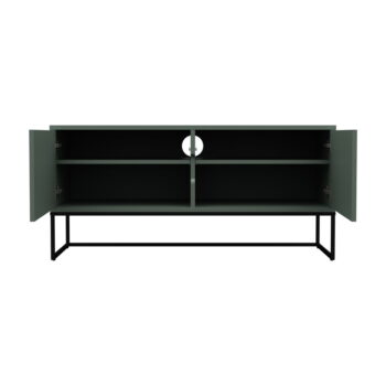 Sivozelený TV stolík 118x57 cm Lipp - Tenzo - Image 5