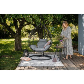 Sivý záhradný stôl Bonami Essentials Lounge, ø 51 cm - Image 11