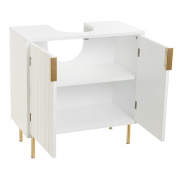 Biela skrinka pod umývadlo 60x60 cm – Casa Selección - Image 2