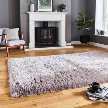 Svetlosivý ručne tuftovaný koberec Think Rugs Polar PL Light Grey, 60 × 120 cm - Image 2