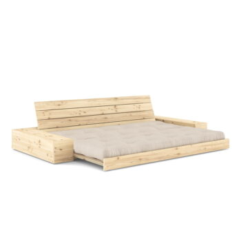 Béžová rozkladacia pohovka 244 cm Base – Karup Design - Image 3