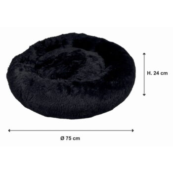 Čierny pelech pre psa ø 75 cm – Love Story - Image 7