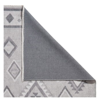Sivý prateľný koberec s prímesou bavlny 122x170 cm Whisper – Think Rugs - Image 9