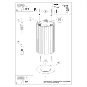 Zelené stropné svietidlo Gleam – Nice Lamps - Image 2