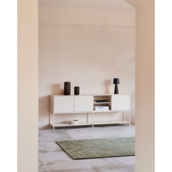 Biela nízka komoda 195x80 cm Vedrana – Kave Home – Obrázok 4