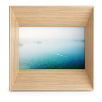 Drevený stojací rámček v prírodnej farbe 17x17 cm Lookout – Umbra - Image 5