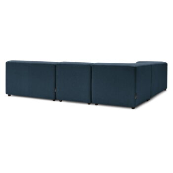 Tmavomodrá rohová pohovka (ľavý roh) Kleber - Bobochic Paris - Image 10