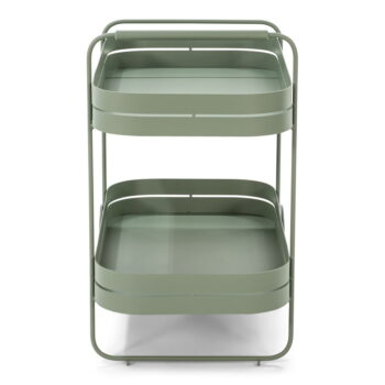 Kovový servírovací stolík na kolieskach 74x42 cm Gin & Trolley – Spinder Design - Image 3